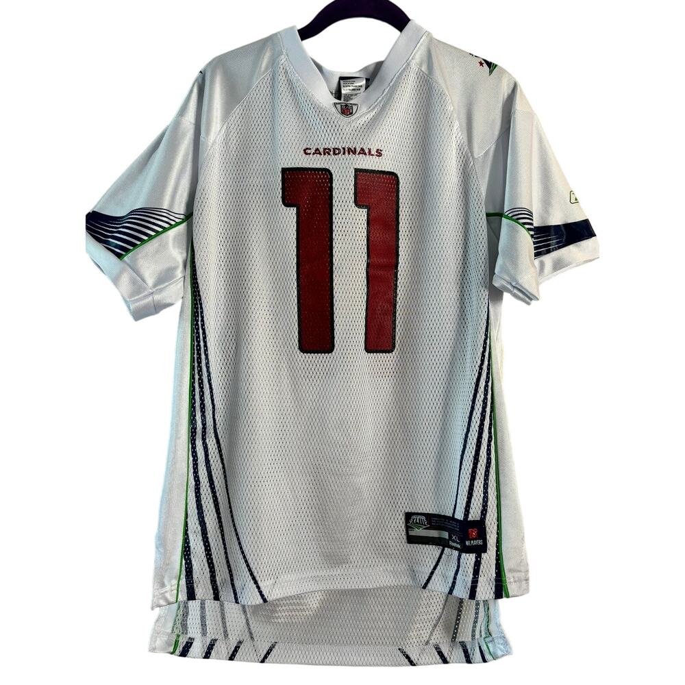 Larry Fitzgerald Arizona Cardinals Super Bowl Jersey Youth XL 18/20 Reebok